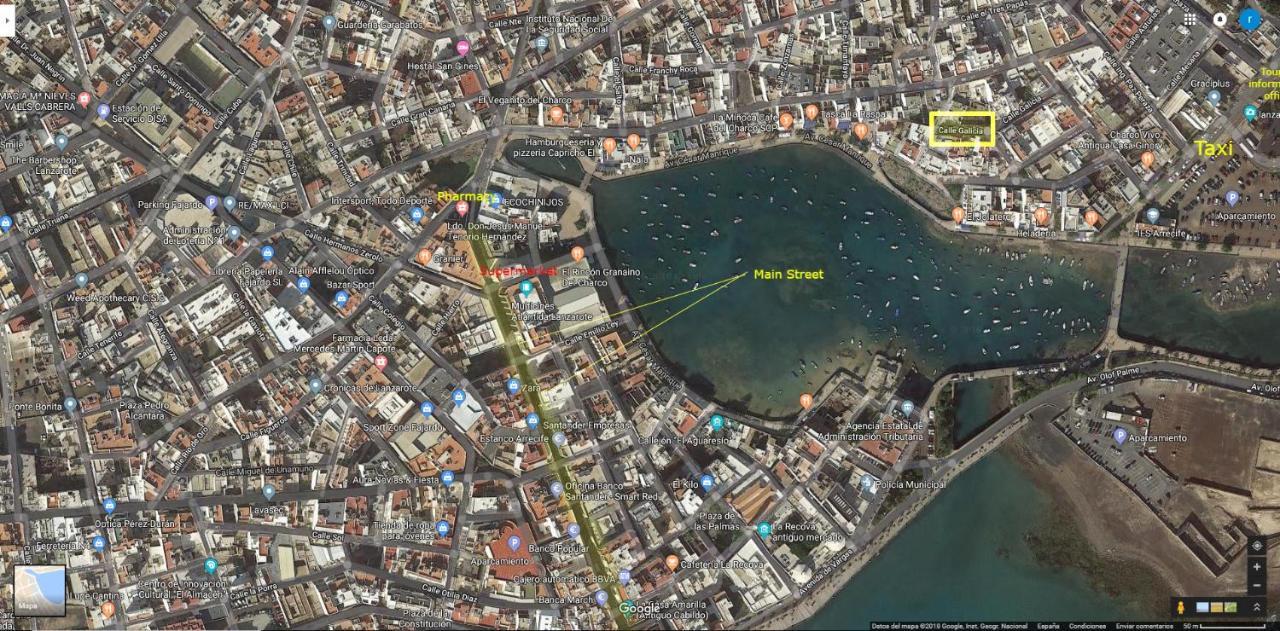 Estudio Del Pescado En El Charco Arrecife  Εξωτερικό φωτογραφία